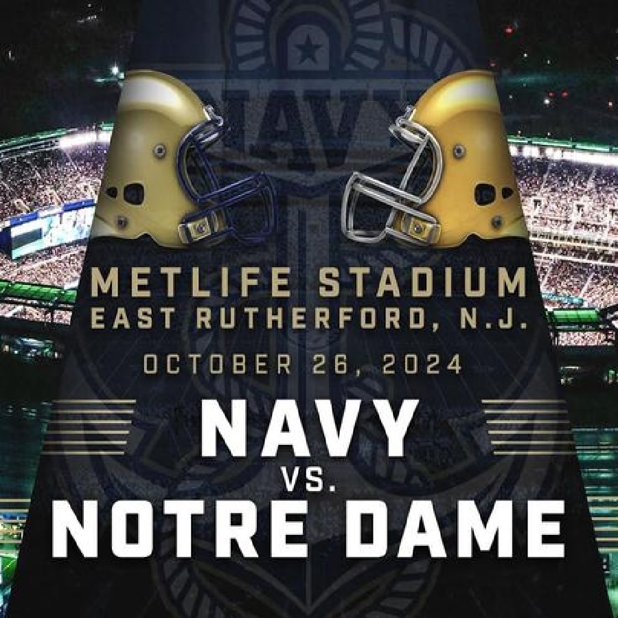 Notre Dame vs Navy 10/26/2024 Paulson Tours