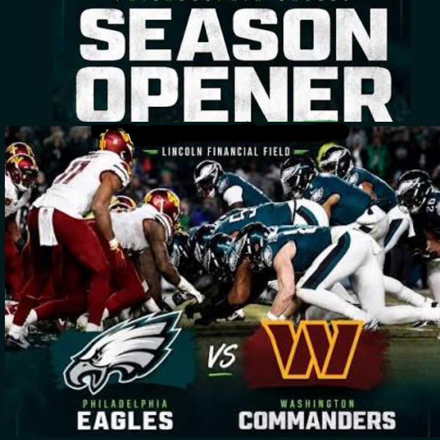 PHILADELPHIA EAGLES VS WASHINGTON COMMANDERS  09/13/2026 - Home Opener