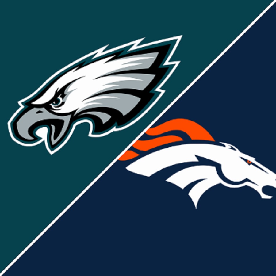 PHILADELPHIA EAGLES VS BRONCOS 10/05/2025