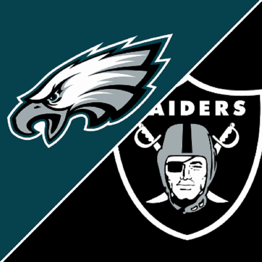 PHILADELPHIA EAGLES VS RAIDERS 12/14/2025