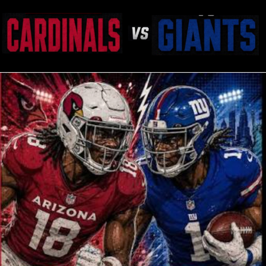 NEW YORK GIANTS VS ARIZONA CARDINALS 10/4/2026